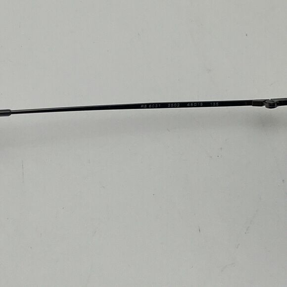 Ray-Ban Eyeglasses Frame RB 6031 2502 Gray Men Women Italy 48[]19 135.FRAMESONLY - Picture 5 of 10